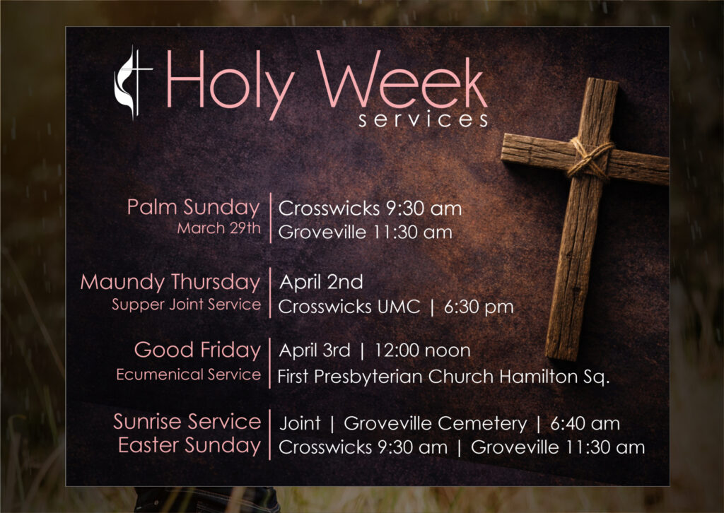 Are you ready for Holy Week?
